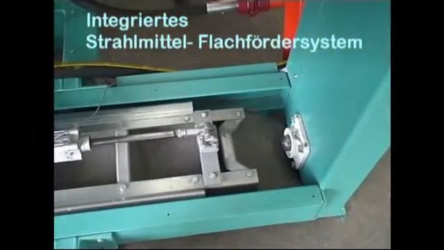 Напорная пескоструйная кабина SAPI Druckstrahlkabine MM2010 смотреть онлайн