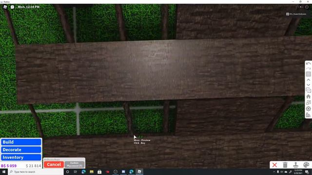 How to make a rope bridge in Bloxburg! (Roblox) (Part 1/3) смотреть онлайн