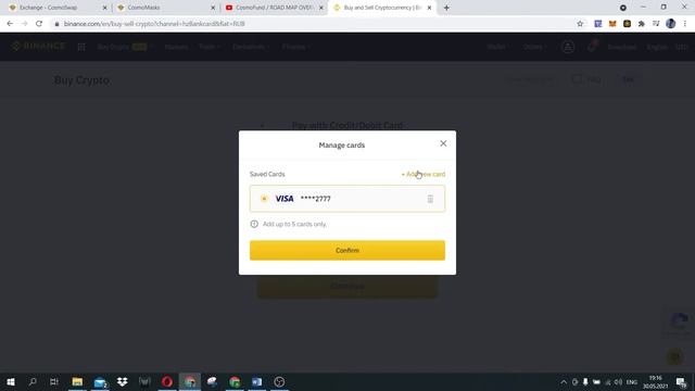 #3 CosmoSwap / Инструкция по бирже Binance / Регистрация / Покупка криптовалюты смотреть онлайн