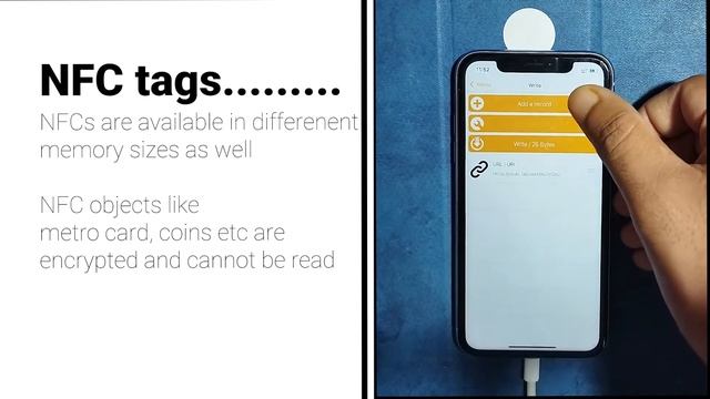 NFC Tags Info, Writing And Reading NFC In IPhone.