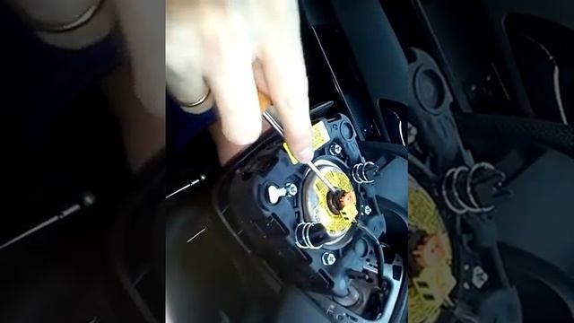 Снятие руля шевроле круз смотреть онлайн