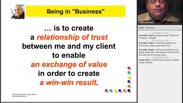 Business At The Speed Of People #1: What Does "Being In Business" Mean Today? смотреть онлайн