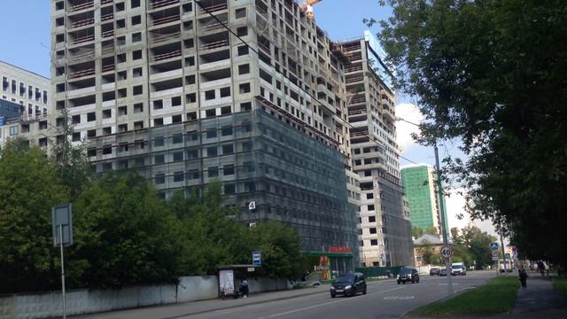 Москва 2748 Тайнинская улица, ЖК Нормандия лето день смотреть онлайн