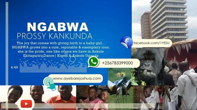 NGABWA | Ai Bobobo Ngabwa RUNYANKOLE RUKIGA TRADITIONAL KITAGURIRO SONG BY PROSSY KANKUNDA смотреть онлайн