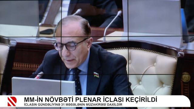MM-in növbəti plenar iclası keçirildi - İclasın gündəliyinə 31 məsələnin müzakirəsi daxildir смотреть онлайн