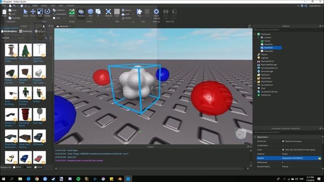 Import a Mesh With 10K+ Triangles To ROBLOX STUDIO смотреть онлайн