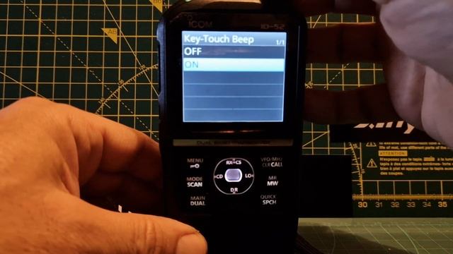 ICOM ID-52 Hiss Sound Solved - Key Touch Beep смотреть онлайн
