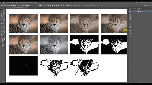 #35 Трассировка | Как сделать картинку векторной в Adobe Illustrator смотреть онлайн