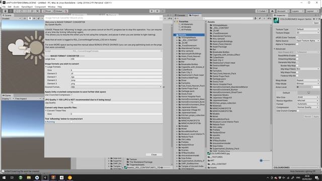 Unity Asset Demo (IMAGE FORMAT CONVERTER) смотреть онлайн