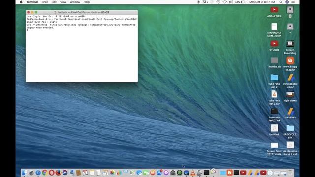 Fix Fcpx not working in Mac Os High Sierra -fix crash final cut pro |mojave| Catalina| смотреть онлайн