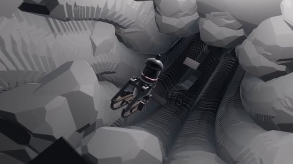 I recreated Line Rider in 3D and the result feels cursed