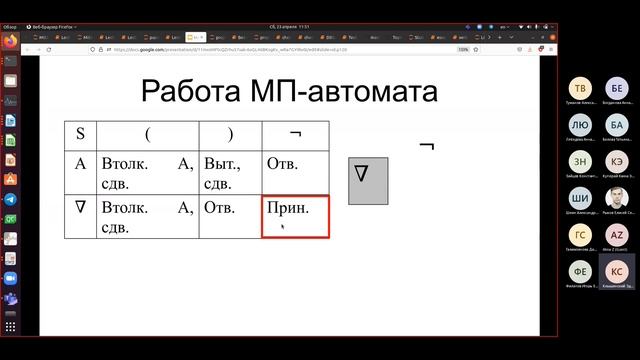 Научное программирование, лекция 2022.04.23, часть 1 смотреть онлайн