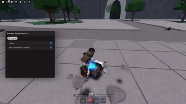 ?ROBLOX THE STRONGEST BATTLEGROUND SCRIPT | NO STUN, INF DASH & INF KILLS!?(UWP ROBLOX!)