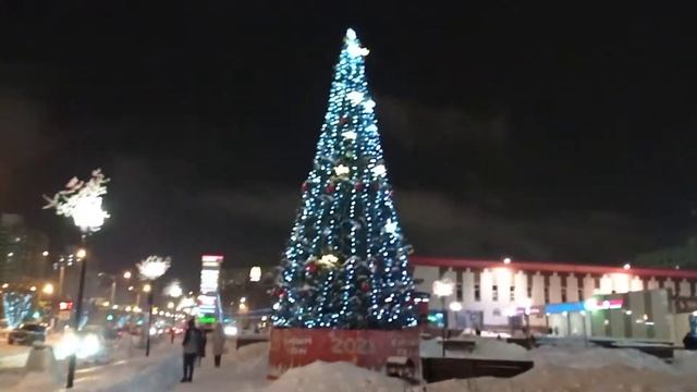 Я Люблю Чебоксары (парк возле ТЦ "Шупашкар") - 10 января 2021 года) смотреть онлайн