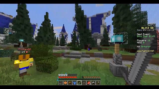 [minecraft] Голодные игры на HiPixel смотреть онлайн
