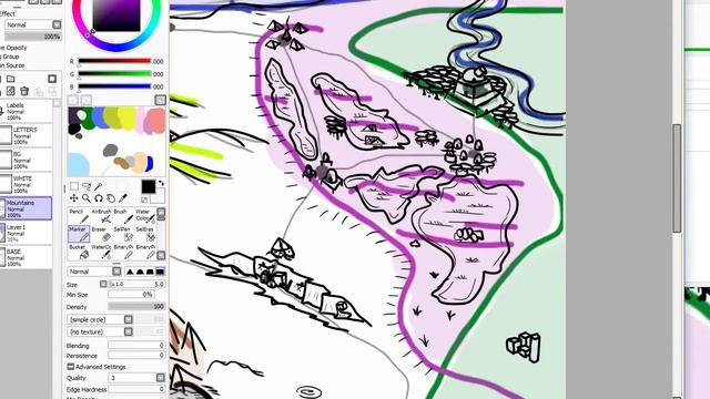 Homebrew: Let's draw a map for a campaign! смотреть онлайн