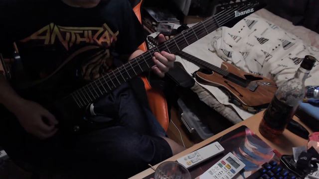 Venom - Black Metal (Guitar cover)【連続投稿#95】 смотреть онлайн