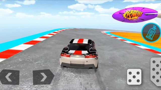 Крутые Гонки с МЕГА трюками #3 ИГРА Андройд - Muscle Cars MEGA RAMP Stunts смотреть онлайн