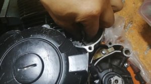 Сборка двигателя FM 166