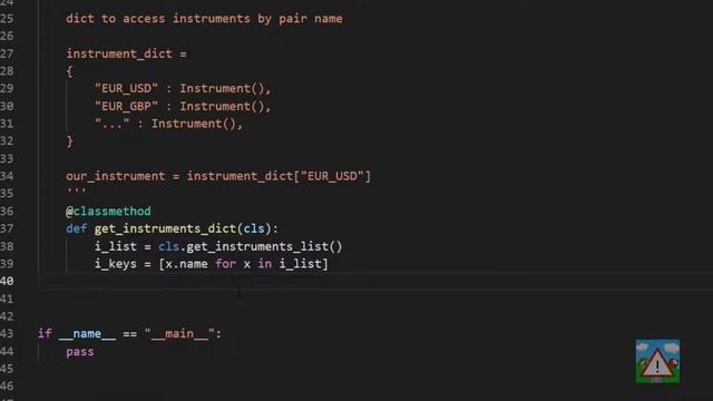 Forex bot & backtest system with Python #19 - Updating the Instrument class смотреть онлайн