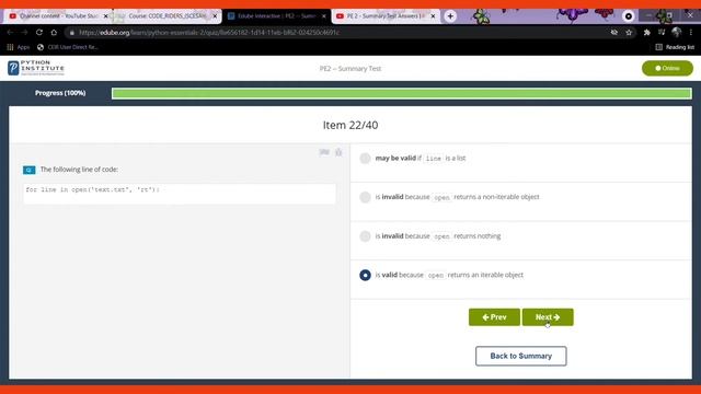 Python Essential 2 Summary Test 2021 | PE 2 Summary Test Answer | Cisco | Abhi_shek смотреть онлайн