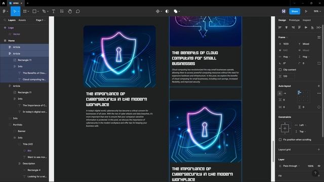 Portfolio Website For React JS Developer | Figma tutorial | UI UX Design смотреть онлайн