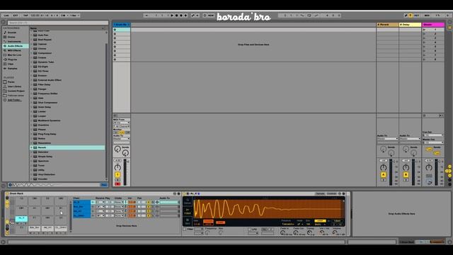 Как пользоваться Drum Rack в Ableton live? Пишем ударные для бита. смотреть онлайн