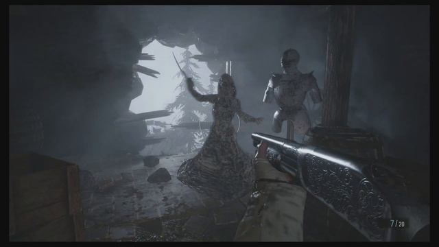 3rd Daughter fight with Mask of Pleasure Resident Evil Village смотреть онлайн