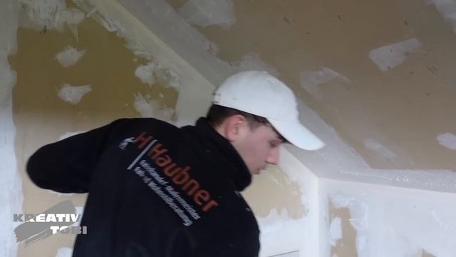 Einfachste Methode Wände glatt zu spachteln (Q3-Q4) - Tipps & Tricks vom Maler | kreativtobi смотреть онлайн