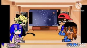 Реакция лбиск на новогоднюю песню Кота Нуара.