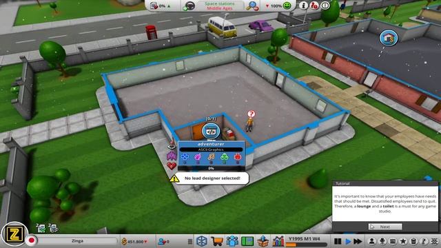 NAPRAVIO SAM MOJU PRVU IGRU (Mad Games Tycoon) #1 смотреть онлайн