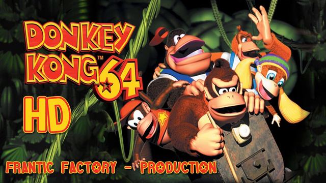 Donkey Kong 64: Frantic Factory - Production HD смотреть онлайн