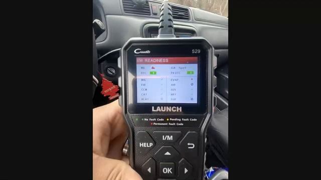 LAUNCH OBD2 Scanner CR529 One-Click I/M, Full OBDII Code Reader, 5 Years Quality Backup, F Re Revie смотреть онлайн