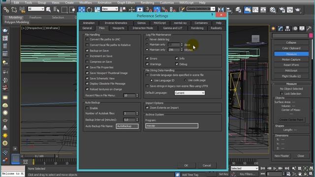 Начало работы в 3Ds Max настройки программы смотреть онлайн