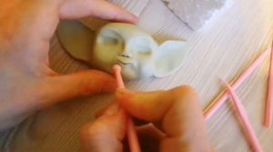 Как слепить Йоду из мастики _Лепим Йоду