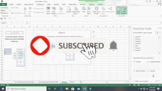 PIVOT TABLE in Excel смотреть онлайн