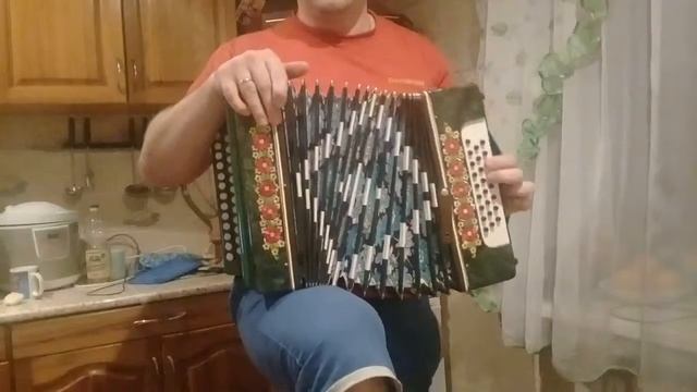 Кировская гармонь. Игра одной рукой. смотреть онлайн