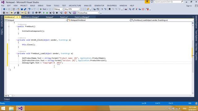 C# Tutorial - How to make a Notepad using C# | FoxLearn смотреть онлайн