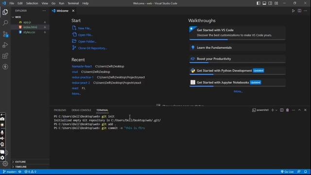 How to push code project to github||How to upload project to git in Telugu||Weekend Developer|| смотреть онлайн
