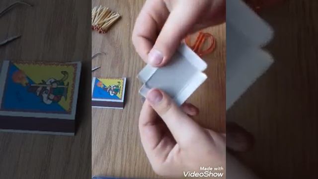 Как сделать тонкий коробок для спичек смотреть онлайн