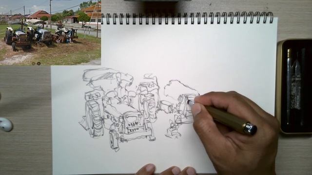 Urban sketching:拖拉機 смотреть онлайн