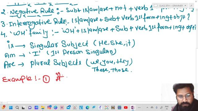 Present Continuous Tense | IS/AM/ARE + Present Participle | Rules & Examples in Hindi | BLB CLASSES смотреть онлайн