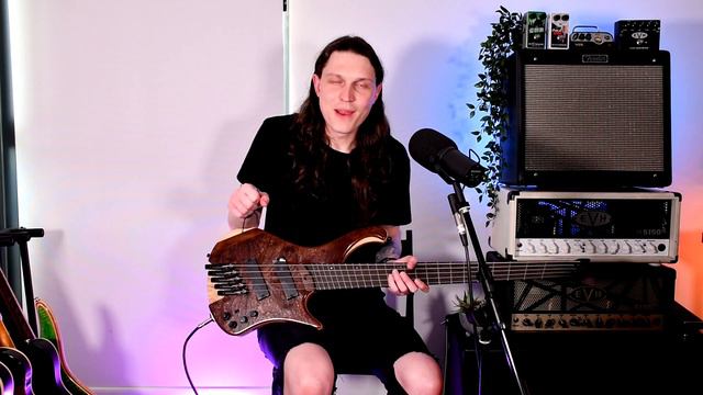 New For 2022! Ibanez EHB1265MS Natural Mocha Low Gloss - Small Size, Big Tone смотреть онлайн