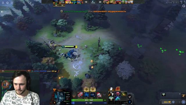 Дота 2. NEOONE Оформляет киллы по кд. СКАЙ,ТИНКЕР.НЕКР