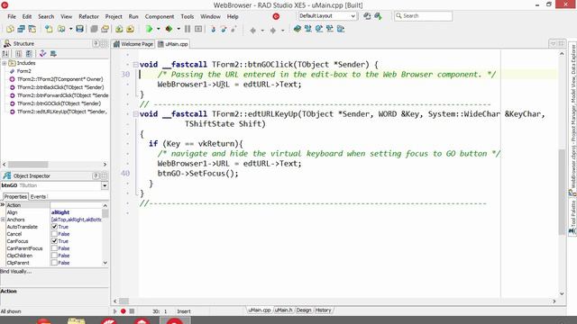 iOS Web Browser with C++Builder XE5 смотреть онлайн
