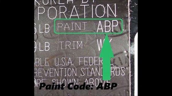 How to Find Your KIA Paint Code