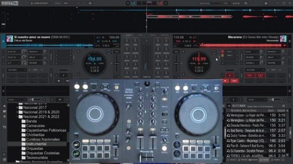 PIONEER FLX4 + Virtual DJ 2023 (Mapeo Personalizado WINDOWS/MAC)(by Franklin Carua DJ)