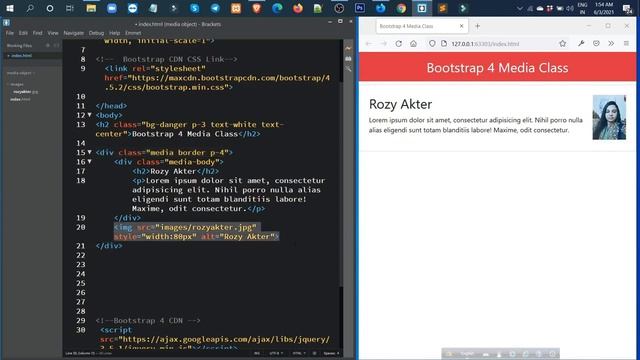 Bootstrap Media | Bootstrap Tutorials | Bootstrap 3 4 and Bootstrap 5 смотреть онлайн