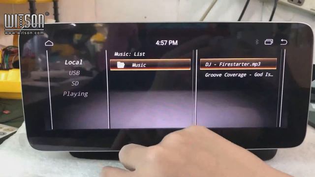 Android 9.0 For MERCEDES-BENZ E-Class SEDAN C207 A207 2010-2012 (NTG4.0) Music Function (ZX5741) смотреть онлайн