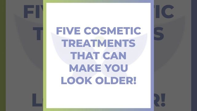 Five Cosmetic Treatments That Can Make You Look OLDER! смотреть онлайн